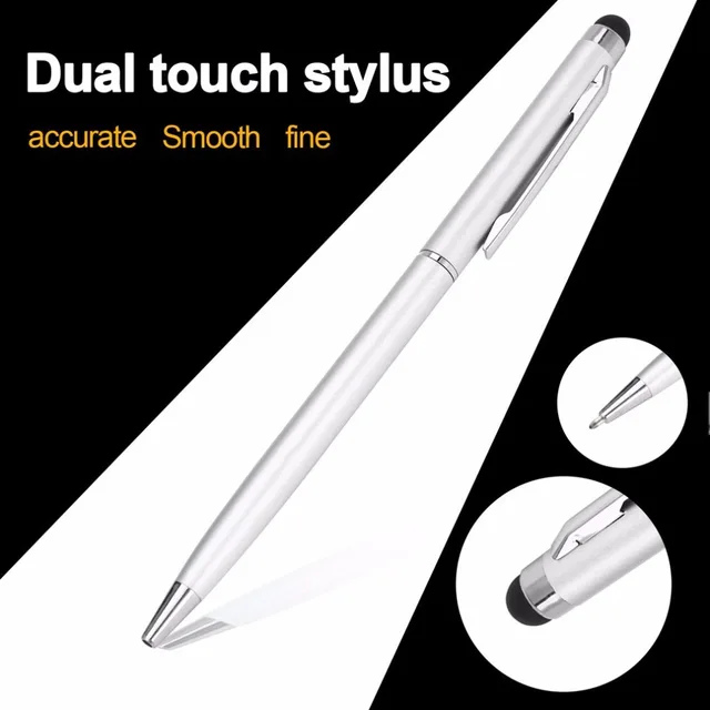 Cheap Newest 2 in1 Capacitive Touch Screen Stylus & Ball Point Pen for iPad 2 3 for iPhone 4 4S