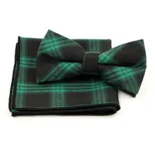 Модные Для мужчин хлопок галстук-бабочка, носовой платок комплект Тканные жаккардовый галстук-бабочка для мужчин Свадебный квадратный Карманный Женихи бабочка S05