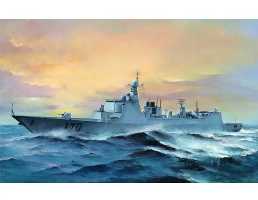 

Assemble Trumpeter Model 04530 China 052 Type 170 Missile Destroyer Model Kits