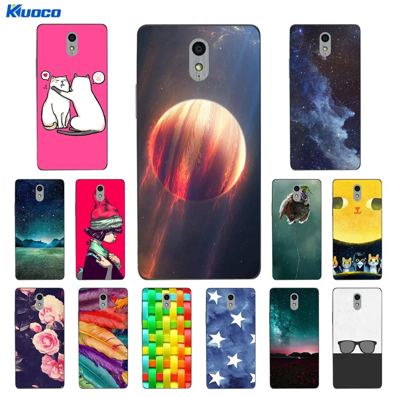 Для Lenovo Vibe P1 M силиконовый окрашенный высококачественный чехол-накладка из ТПУ P1M