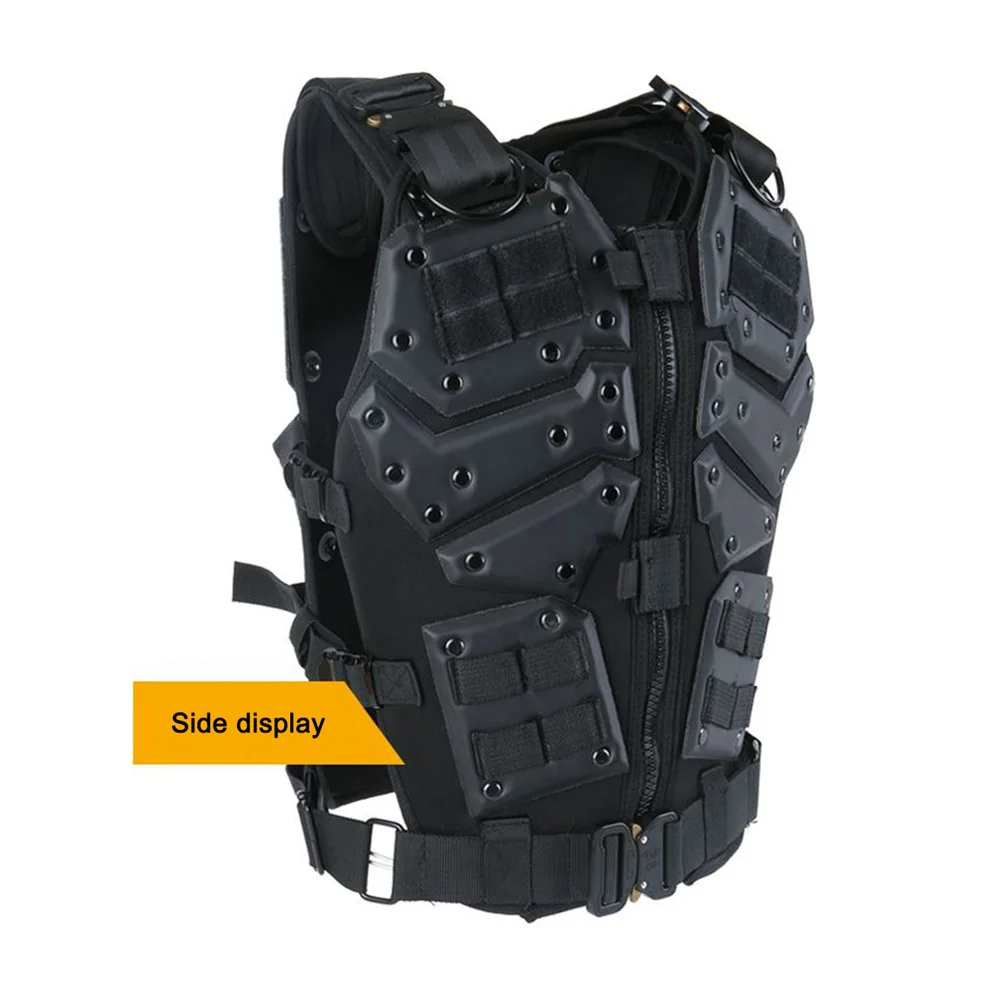 SzBlaze Adjustable EVA Tactical Vest Multi-function Airsoft Protectors Vest Paintball body armor CS Military Combat Training