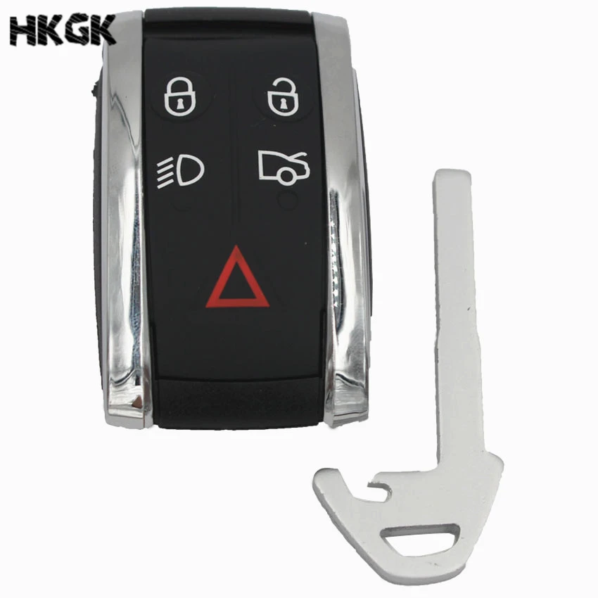 5-Buttons-Car-Remote-Smart-Keyless-Fob-Case-Shell-w-Uncut-Key-Blade-For-Jaguar-XF (1)
