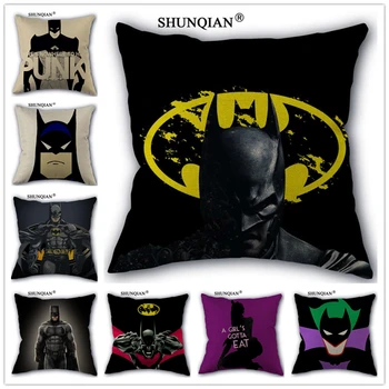 

WJY420 The marvel batman pillowcase Custom cotton pillowcases decorative beauty Home Furnishing customized pillow