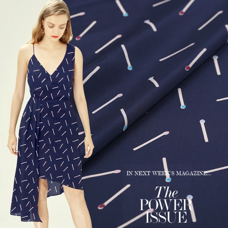 

114cm Width 14mm Match Stick Mulberry Silk Stretch Satin Fabric for Woman Summer Dress Blouse Pants DIY Sewing