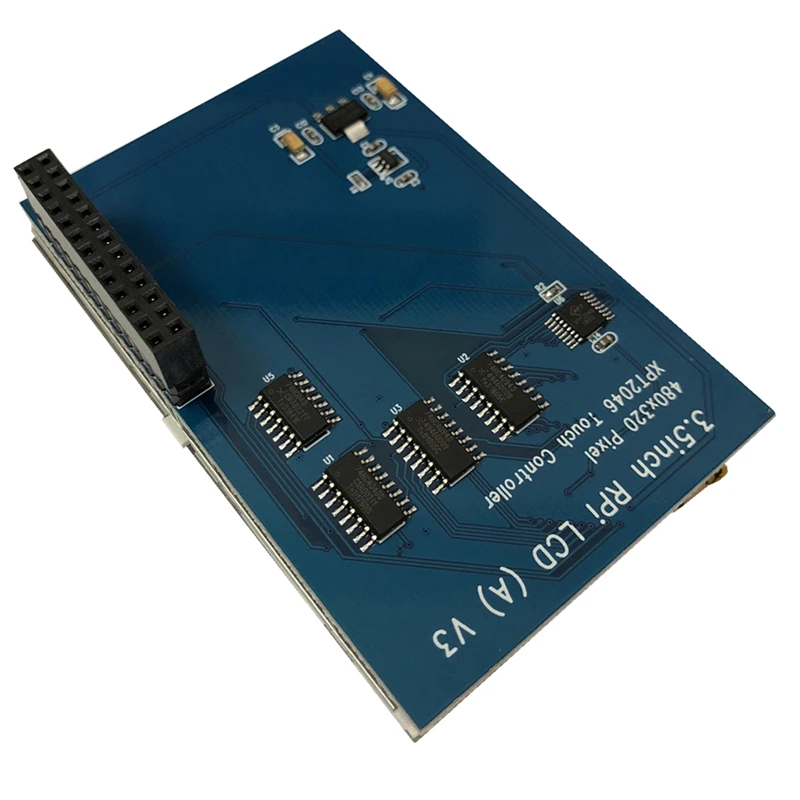 100% новый совместимый Raspberry Pi B 3 5 "резистор ЖК сенсорный экран дисплей