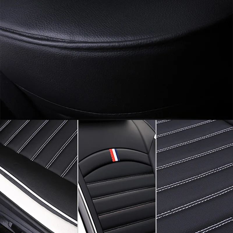  PU Leather Universal auto seat covers for cadillac cts xts xt5 ats sls ct5 ct6 escalade of 2010 200