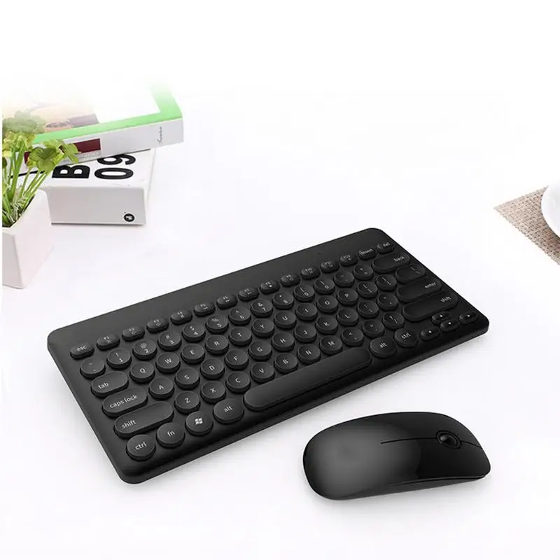 

IK6620 Kit USB 2.4GHz Ultra-Slim Wireless Keyboard &d 1500DPI Mouse Set Mini portable keyboard
