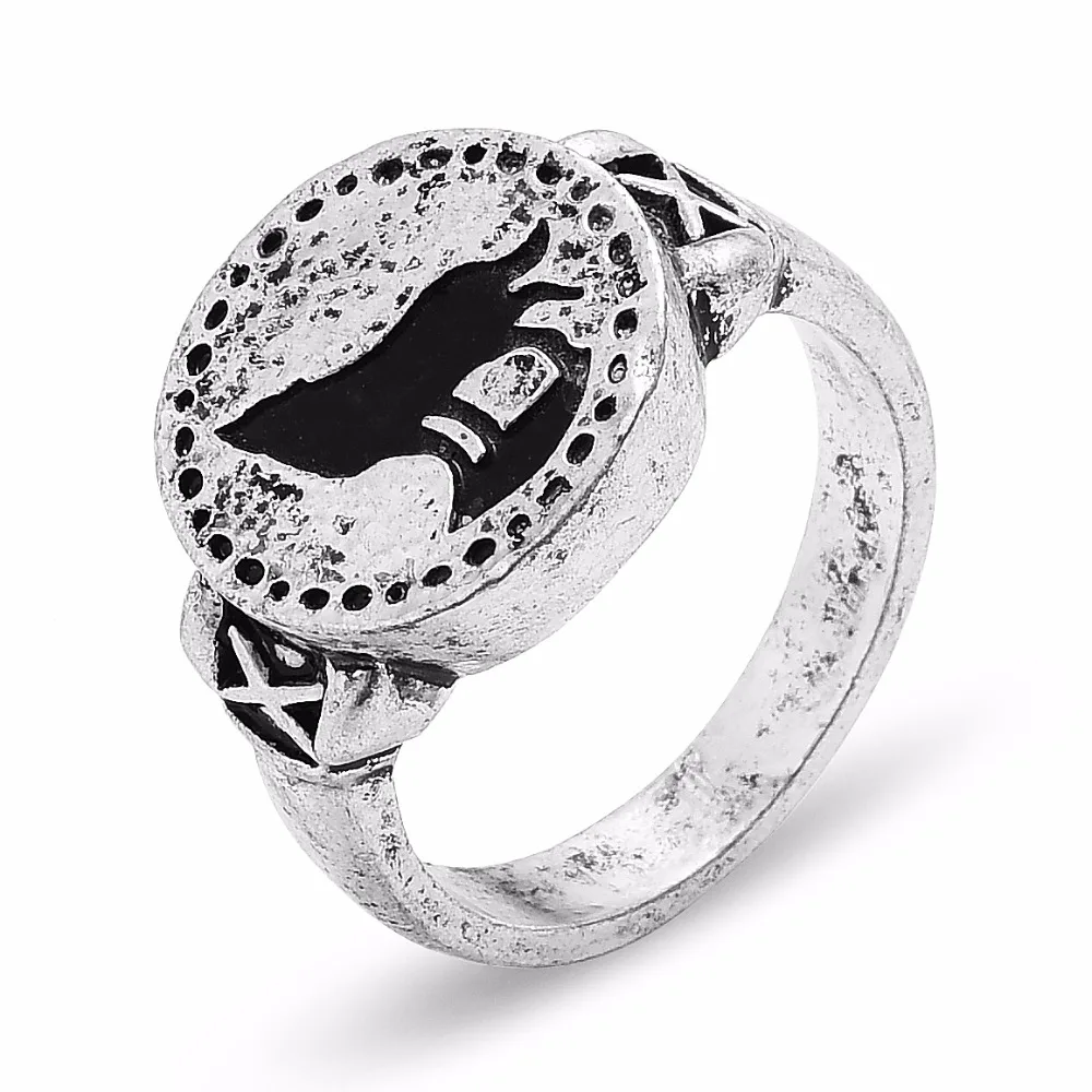 Dark Souls 3 Wolf Ring Cosplay Finger Rings for Women Men Party Jewelry