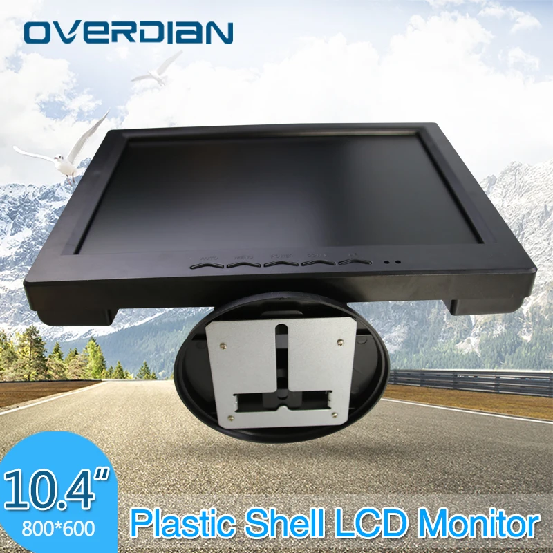 ЖК монитор 10 4 дюйма VGA USB разъем 800*600|Промышленные компьютеры и аксессуары| |