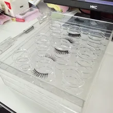 Полный Газа Lashes Box Акриловые наращивание ресниц Инструмент Лэш держатель макияж