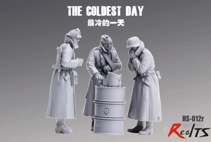 

RealTS Meng Model 1/35 resin figures set Germany soldier the coldest day HS-012R