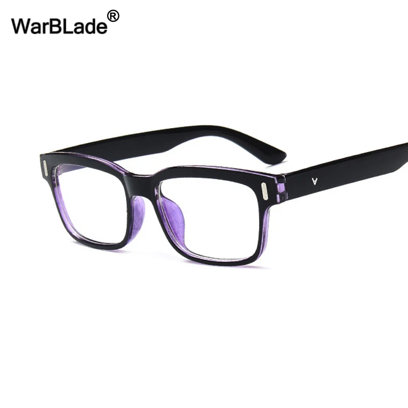 

WarBLade New Fashion Square Eyeglasses Brand Designer Eye Glasses Men Women Frames Clear Optical Myopia Eyewear Oculos De Grau