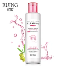 RUJNG Очищающий увлажняющий для снятия макияжа питательный освежающий очищающий нежный глубокое очищение макияж Remover280ML