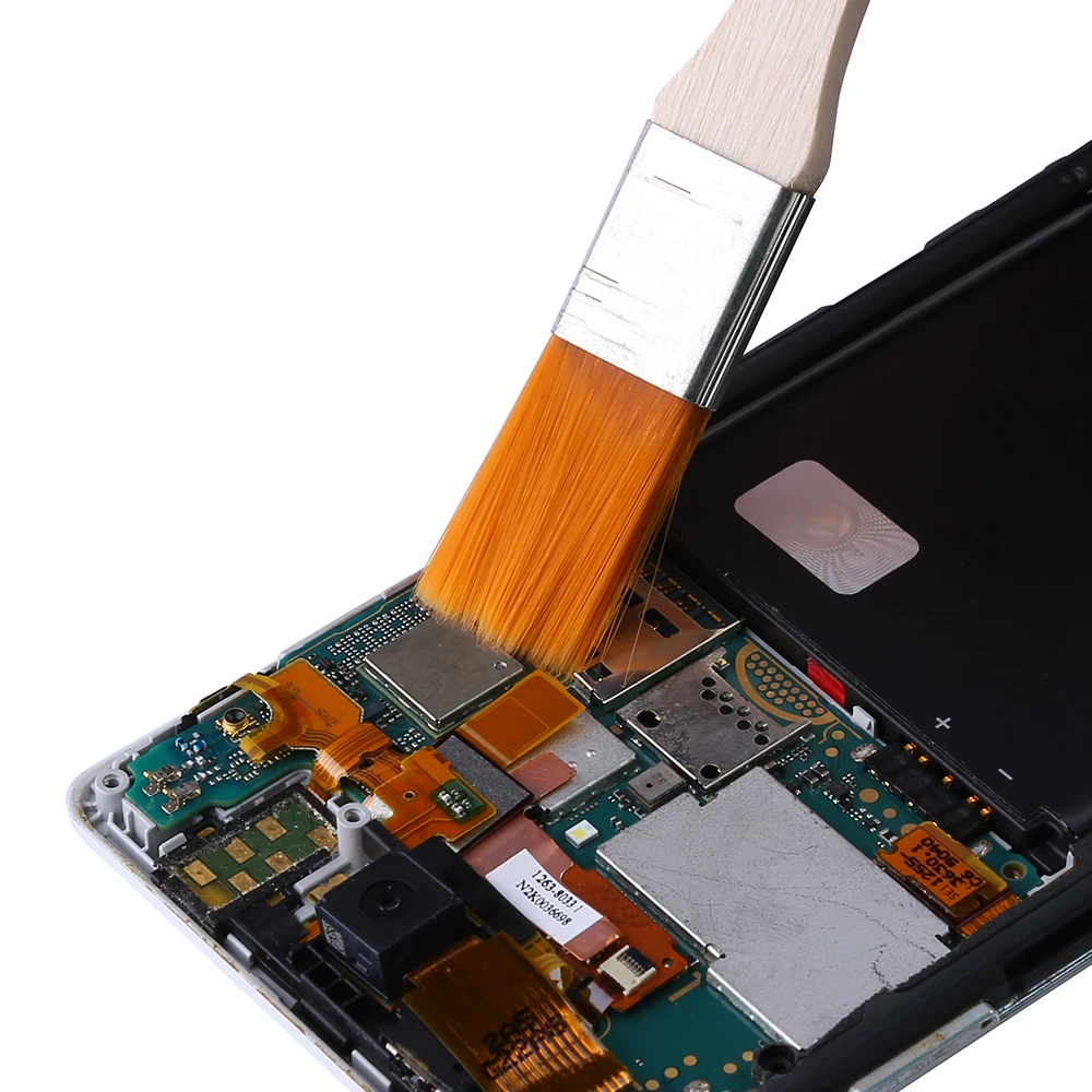 Мягкая нейлоновая щетка пыли очиститель для мобильного телефона планшетный компьютер клавиатура электронные платы уборка ремонт