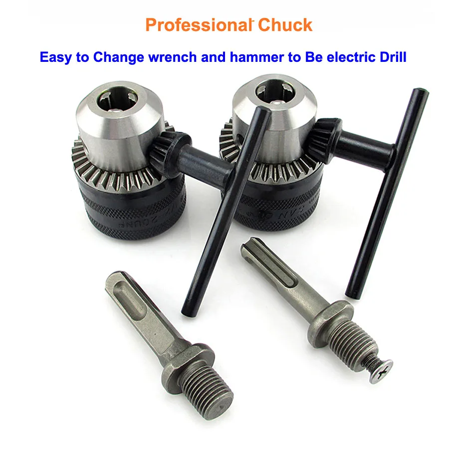 Electric Wrench and hammer drill Screwdriver Chuck Head set-002
