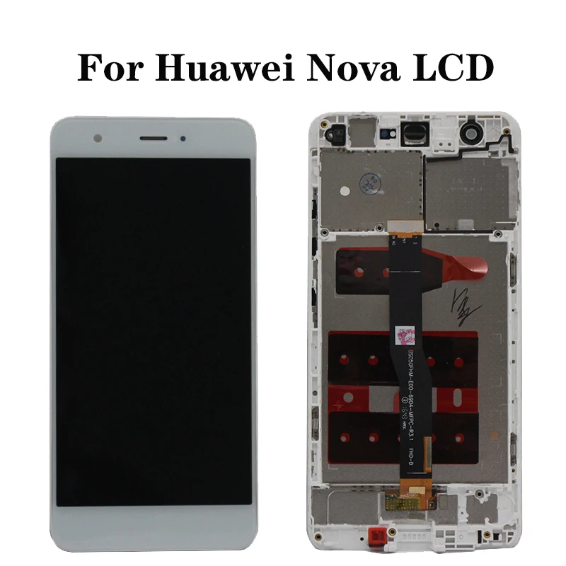 

Huawei Nova LCD Display Touch Screen Digitizer Assembly For Huawei Nova Display With Frame CAN-L11 CAN-L01 Screen Replacement