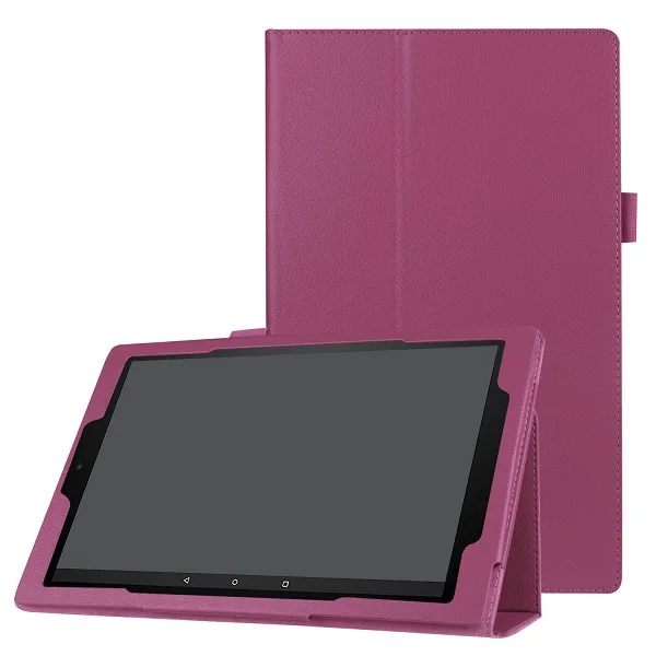 Чехол для Amazon Kindle Fire HD 10 / из искусственной кожи, чехол для планшета, чехол-подставка, оболочка, Стилус+ Защитная пленка для экрана - Цвет: 17FIRE10 LZ PL