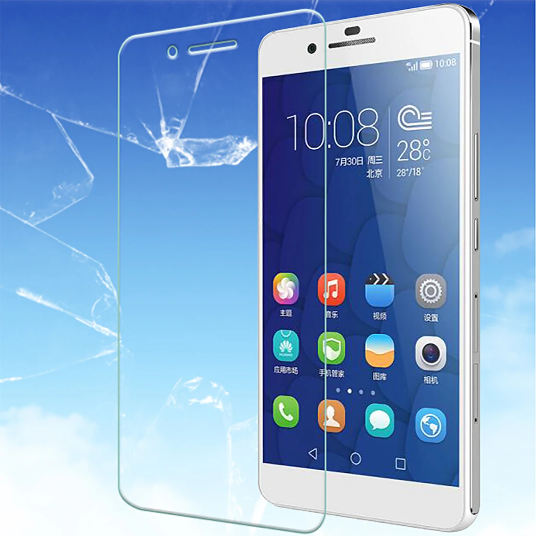 

Etmakit Premium Real Tempered Glass for Huawei Ascend mate7 mate8 Honor6 7 Honor6Plus Screen Protector protective film P8 lite