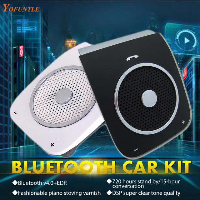 Wireless Manos Libres Bluetooth Car Kit Hands Free Speaker Car