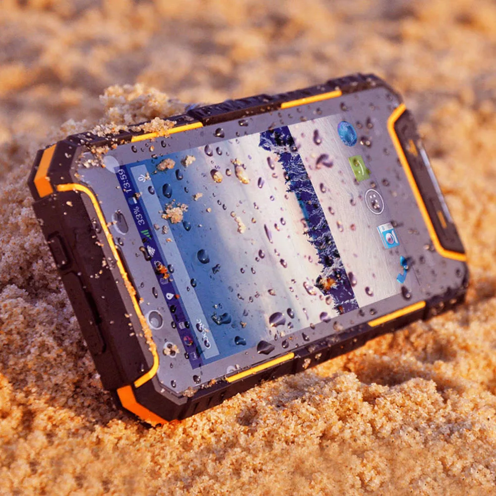 IP68 Водонепроницаемый телефон RugGear rg702 APEX защита от пыли gps Dual SIM Android Смарт