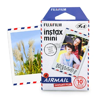 

High Quality Genuine Fuji Fujifilm Instax Mini 8 Film 10 Sheets Air Mail For 8 50s 50i 7s dw 90 25 SP-1 Mini Instant Cameras