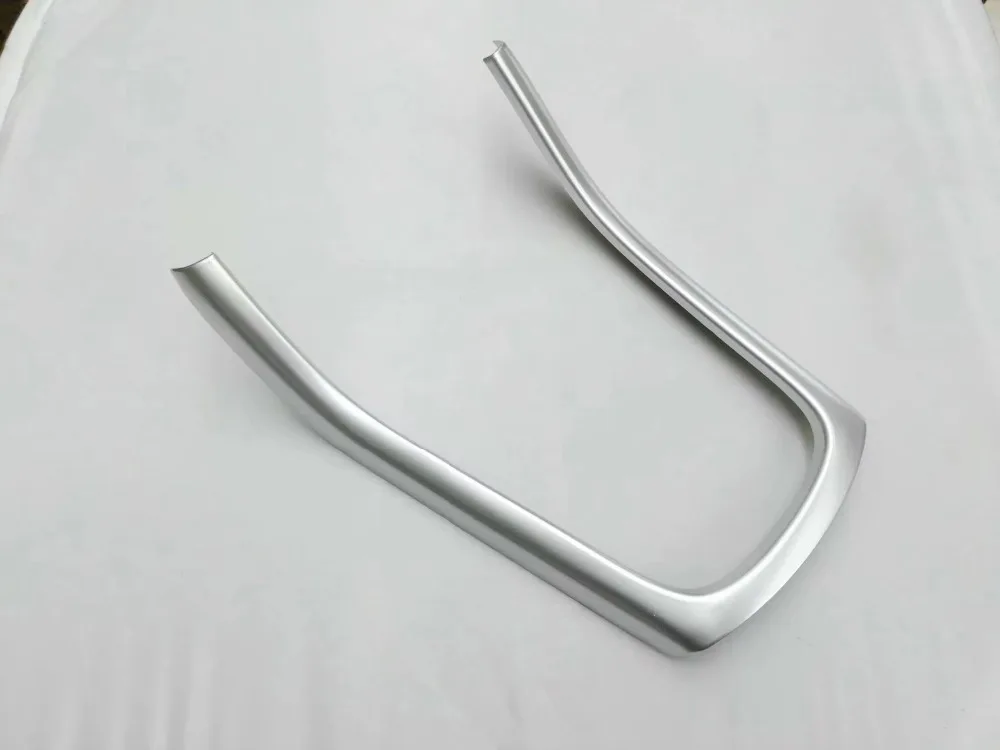 Para Audi Q3 2013-2016 opaco interno consola Centro pannello della scatola del cambio di figura di u telaio di copertura recortar Para Audi Q3 2013-2016 opaco interno consola Centro pannello della scatola del cambio di figura di u telaio di copertura recortar