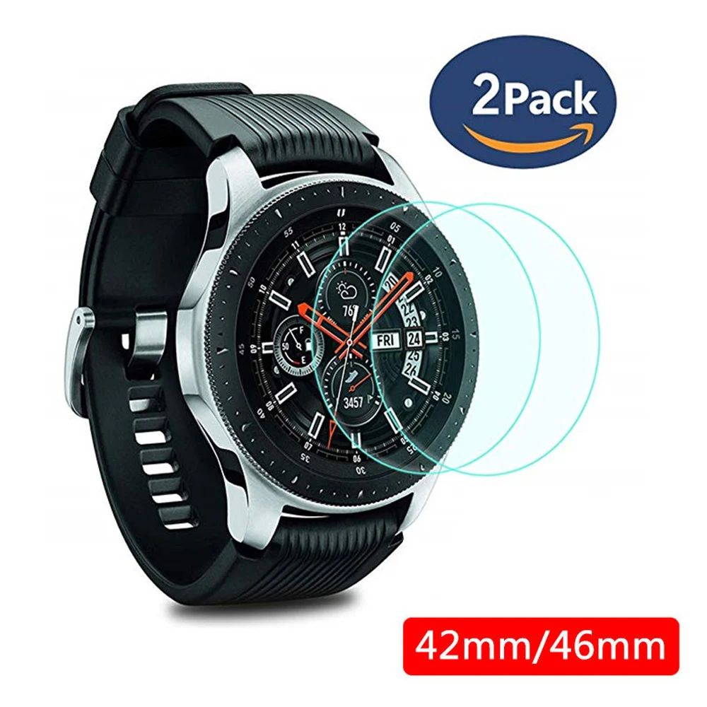 2 шт. для часов Samsung Galaxy Watch 42 мм и 46 закаленное стекло защита экрана защитная