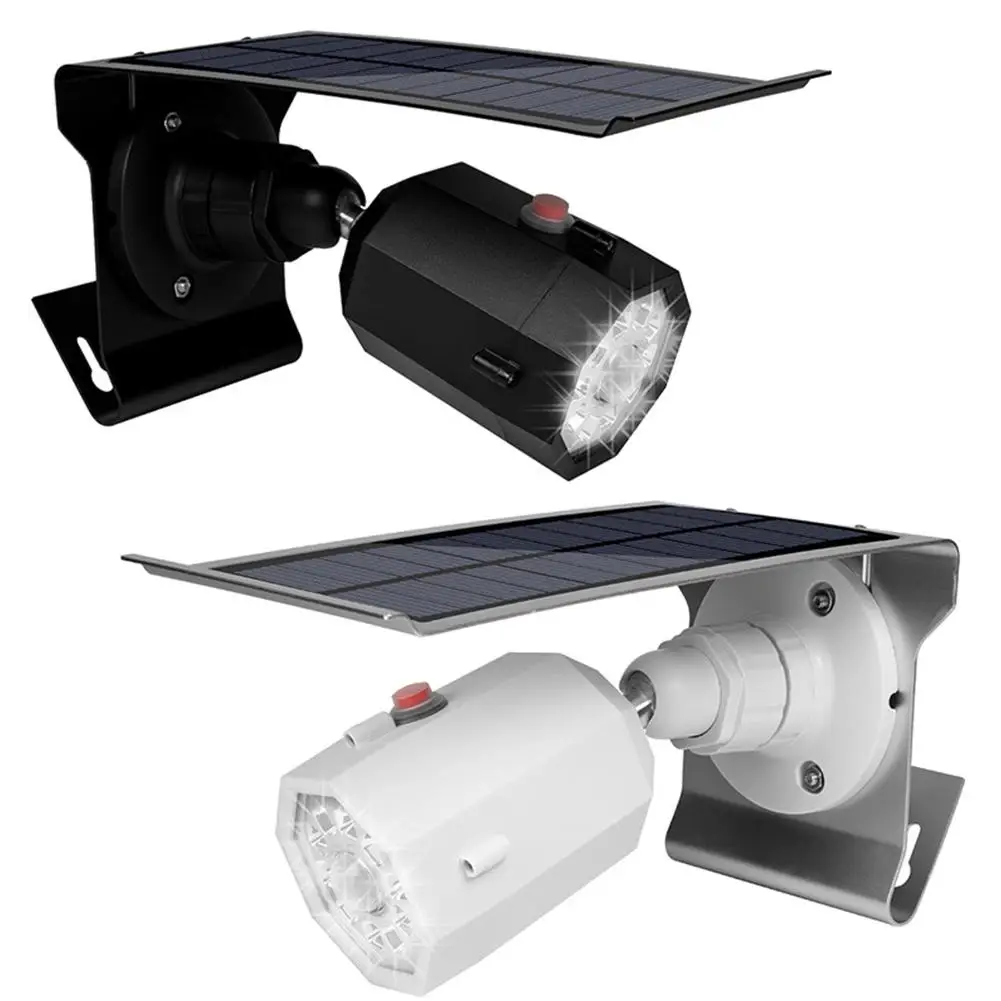 Litake светодио дный светодиодный водостойкий Солнечный силовой симулятор камеры наблюдения Датчик дорожного света