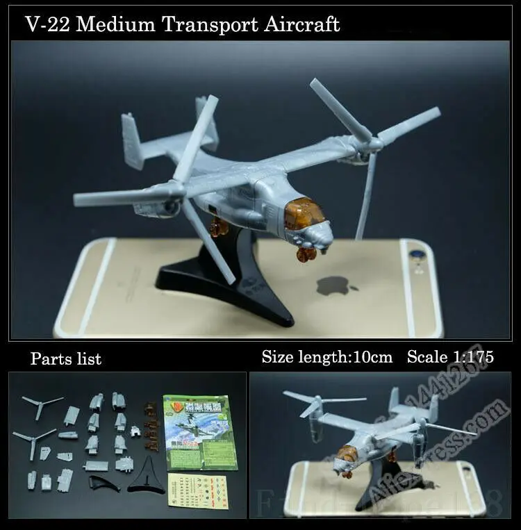 V 22 Osprey 4D вертолет модель сборки самолета головоломка Строительная фигура|Наборы