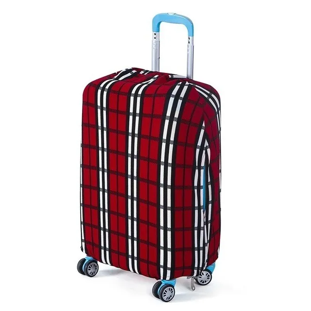 Дорожный Чехол для багажа, защитный чехол, чехол на колесиках, Чехол для багажа, пылезащитный чехол для 18-30 дюймов - Цвет: Stripe