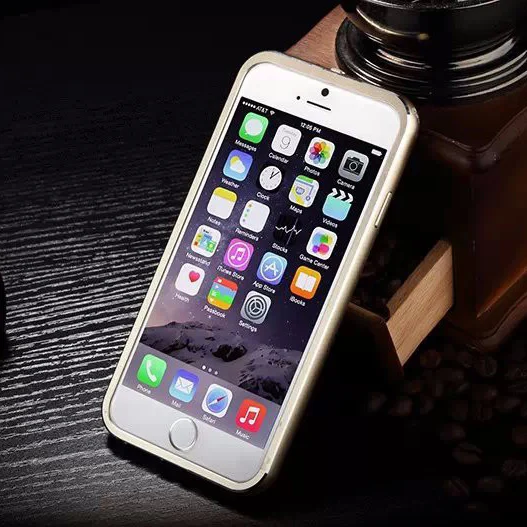 Оригинальный чехол для телефона iPhone 6s 6 Алюминиевый металлический бампер и
