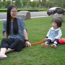 Детские анти-потери вожжи-ходунки ремень веревка Тяговый соединитель на запястье жгут для наружного AN88