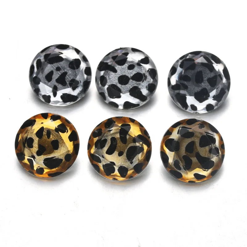 

10pcs/lot DIY Random Round 18MM Snap Buttons With Zinc Alloy Button for Snaps Bracelets fit Boom Life Snaps Jewelry