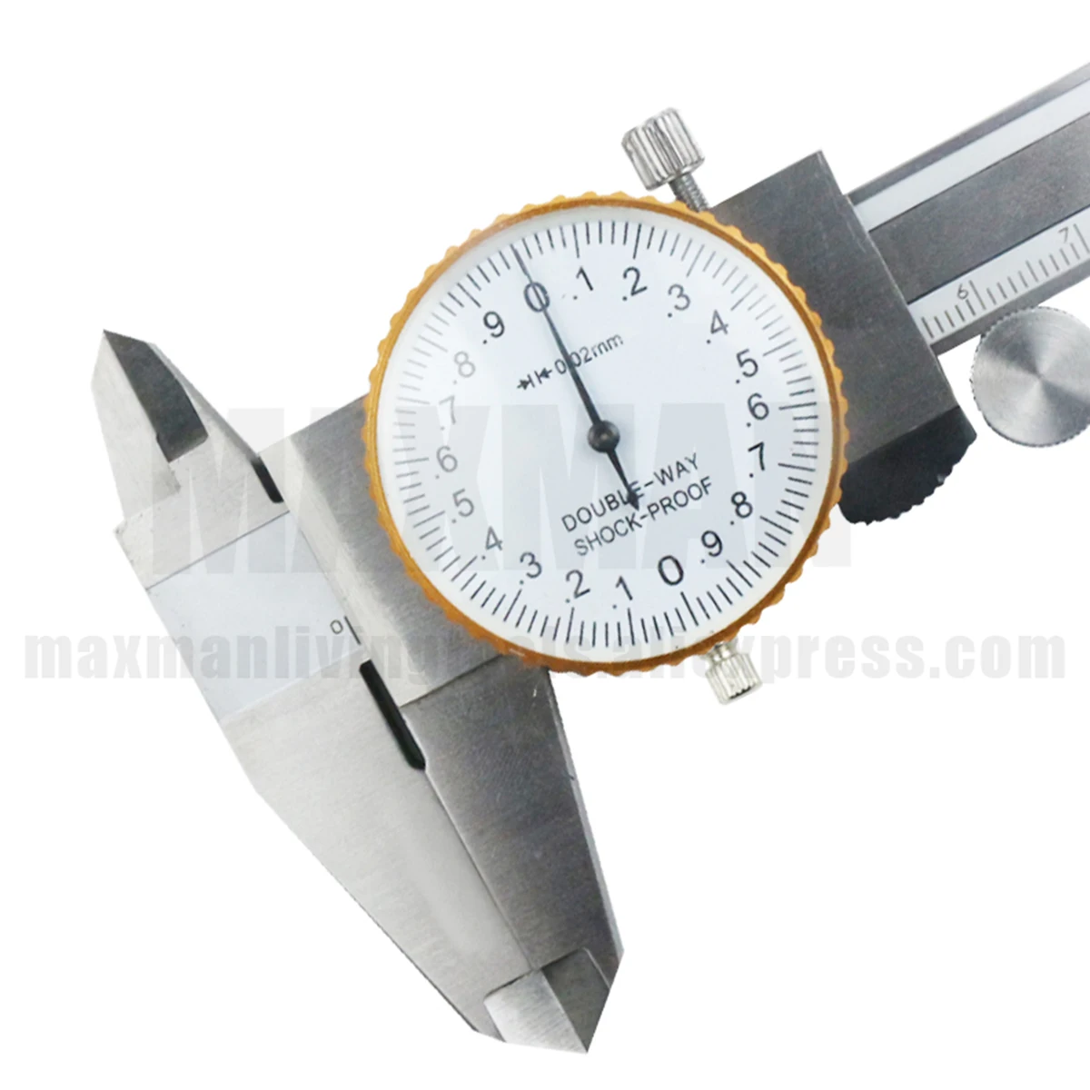 

MAXMAN 0-150 mm All Stainless Steel High Precision Metric Gauge Measuring Tool Dial vernier caliper Shock-proof Vernier Caliper