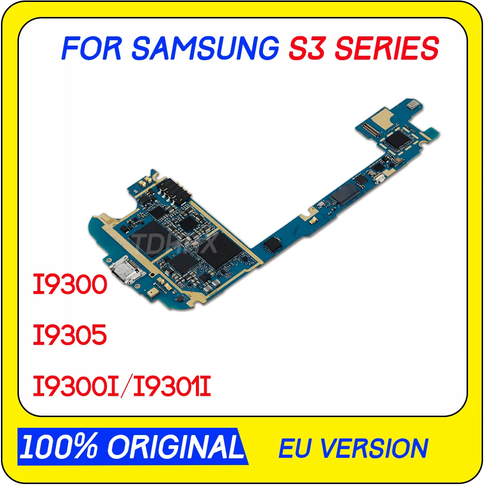 original unlocked logic board,europe version for samsung galaxy S3 i9300 motherboard with android system