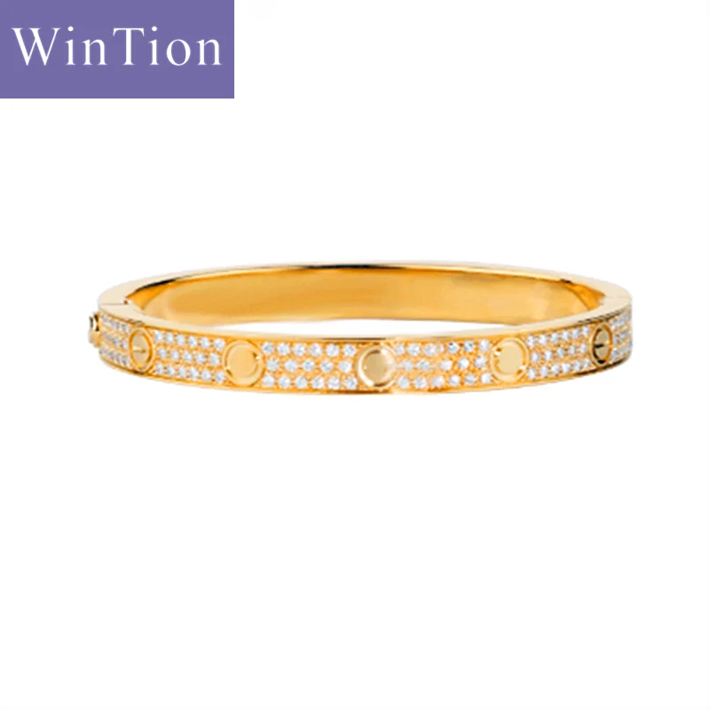 

WinTion CADIA CADIA 925 sterling silver genuine original green bracelet fashion simple European and American lady jewelry free s