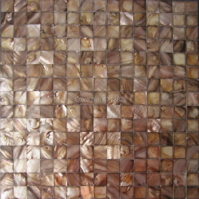 Aliexpress.com: Comprar Brown madre de azulejos de perlas; espejo