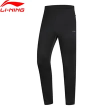 Клиренс) Li-Ning мужские спортивные штаны для бега, полиэстер, 3D Подкладка, удобные спортивные штаны AKYN237 MKY414