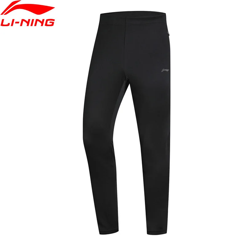 (Код Break) Li Ning мужские спортивные штаны для бега 100% полиэстер 3D облегающие удобные