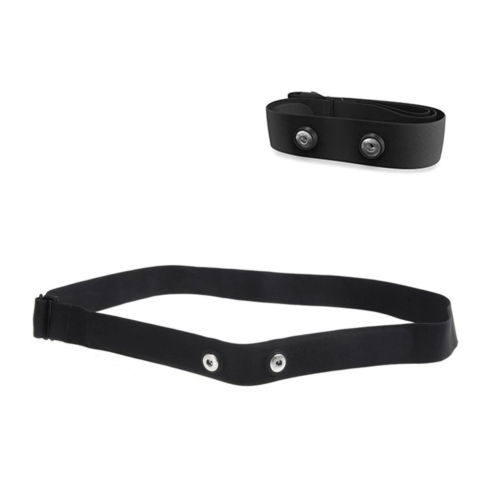 

Silica Gel Fiber Elastic Chest Belt Strap for Bluetooth Wireless Garmin Wahoo Polar Sport Heart Rate Monitor Watch