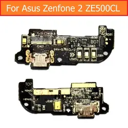 Новые оригинальные разъем USB порт печатной платы шлейф для Asus zenfone 2 Z00D ZE500CL Дата синхронизации зарядки с Джеком порт совета шлейф