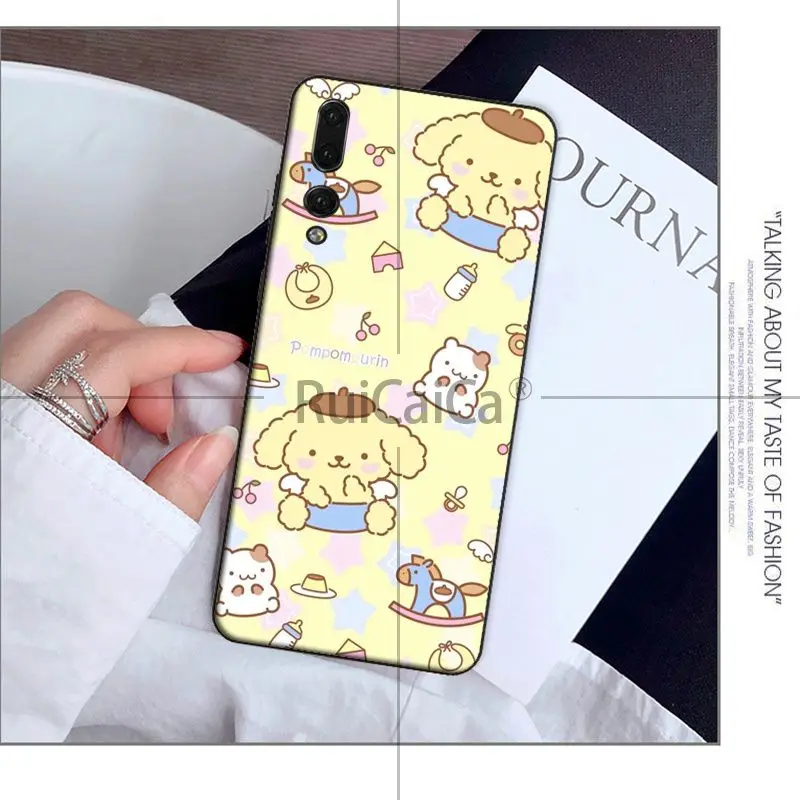 Sanrio pompompurin lovely cartoon girl