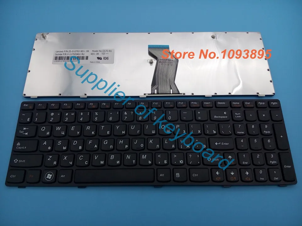 Русская клавиатура для Lenovo G560 G 560 G565 G560A G565A G560E G560L русская такая же как и на фото |