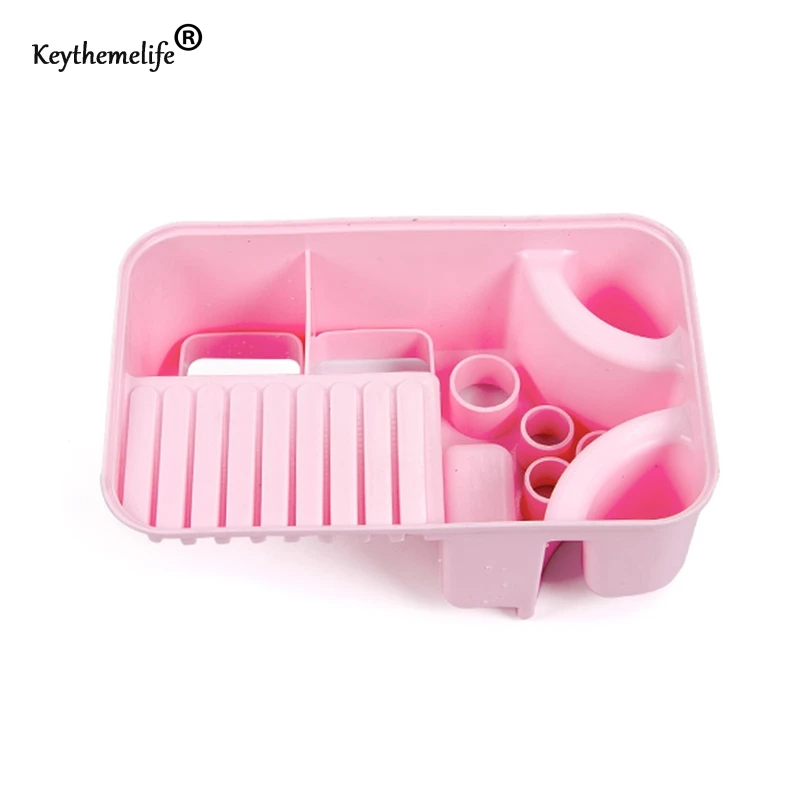 Cute Hello Kitty Cartoon Toothbrush Holder Bathroom Accessories Set Family Style Toothbrush Holder Storage Rack