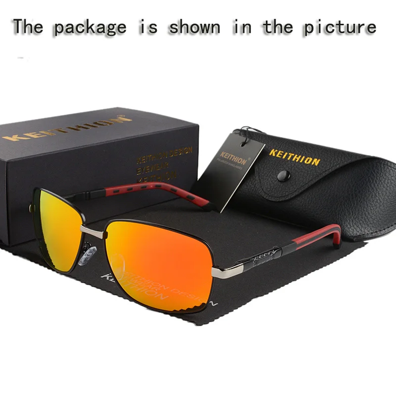 KEITHION Brand Polarized Sunglasses Men New Fashion Eyes Protect Sun Glasses With Accessories Unisex Driving Goggles KEITHION Brand Polarized Sunglasses Men New Fashion Eyes Protect Sun Glasses With Accessories Unisex Driving Goggles