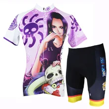 Boa Хэнкок Велосипеды летняя одежда MTB дорожный велосипед одежды xxxl фиолетового цвета с коротким рукавом Майки велосипед для женщин