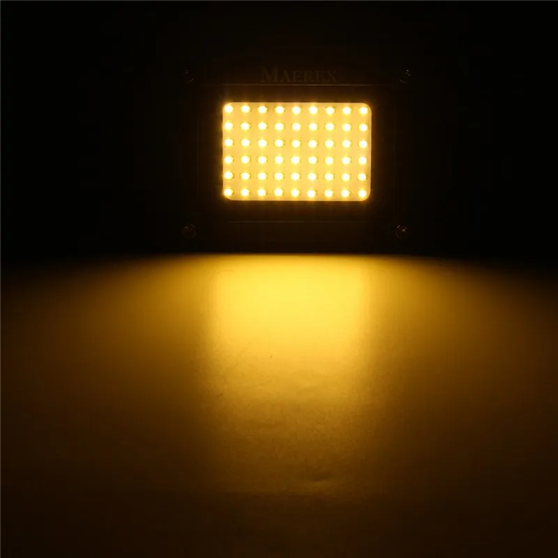 Сенсорный Водонепроницаемый IP65 54 светодиодный солнечный светильник 3528 SMD