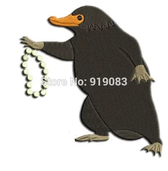 

3" Fantastic Beasts and Where to Find Them collector patch Newt Scamander TV Movie Series harry Niffler badge christmas