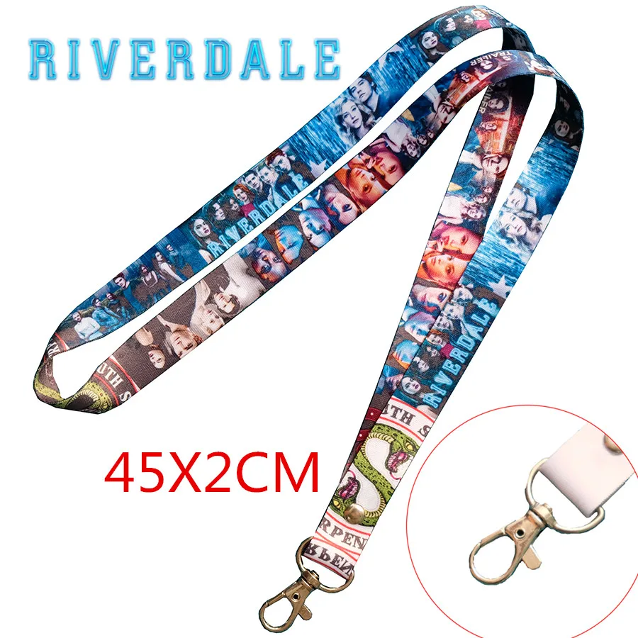 

Riverdale Lanyard for Keys ID Holders South Side Serpents keychain Neck Straps ID Badge Pass Gym Mobile USB Holder Hang Rope