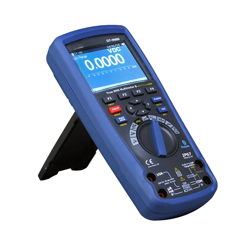 Цифровой мультиметр-осциллограф ЖК-дисплей цветной экран usb DT-9989 Professional Ток Напряжение тесты электроинструменты